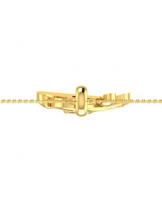 Ornate Aum Pendant in Gold with diamonds Ornate Aum Pendant in Gold with diamonds