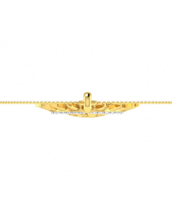 Om diamond pendant in Gold Om diamond pendant in Gold