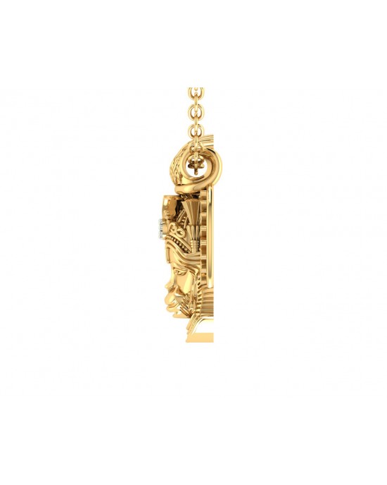 Divine Hanuman Pendant in Gold Divine Hanuman Pendant in Gold