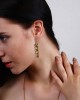 Gold Plated Silver dangle earrings Gold Plated Silver dangle earrings