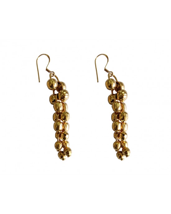 Gold Plated Silver dangle earrings Gold Plated Silver dangle earrings