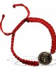 Ganesh Border Diamond Bracelet in Silver on nylon thread Ganesh Border Diamond Bracelet in Silver on nylon thread