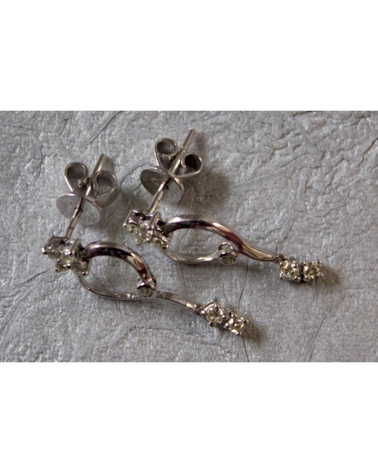 Fancy Delicate Diamond Earrings Fancy Delicate Diamond Earrings