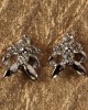 Delicate Earrings with Diamonds Delicate Earrings with Diamonds
