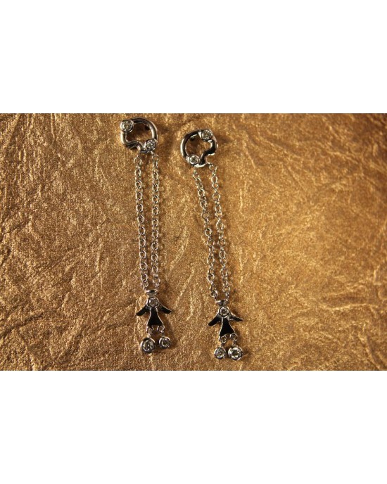 Diamond Angel Earrings Diamond Angel Earrings