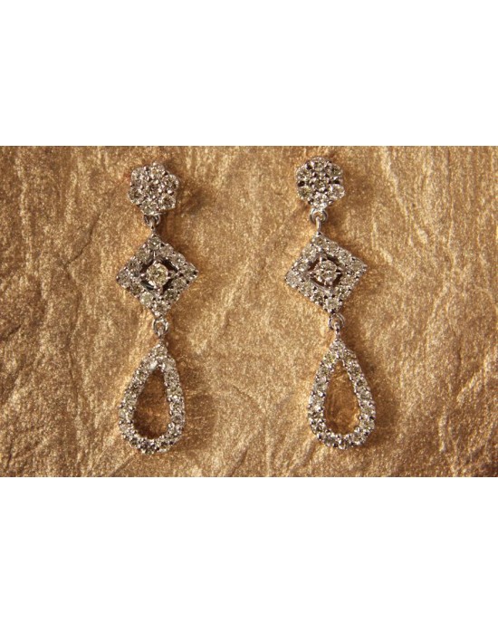 Diamond Dangle Earrings Diamond Dangle Earrings