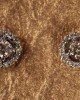 Diamond Cluster Earrings in White Gold Diamond Cluster Earrings in White Gold