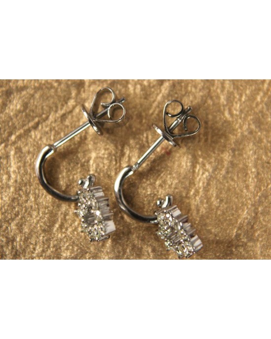 Diamond Heart Earrings Diamond Heart Earrings