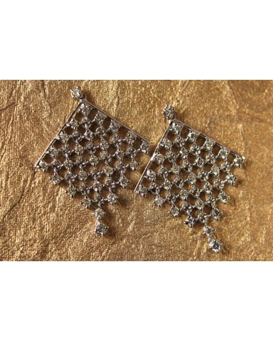 Diamond woven Earrings Diamond woven Earrings