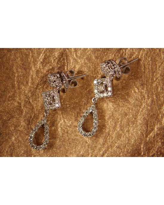 Diamond Dangle Earrings Diamond Dangle Earrings
