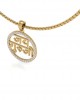 Jai Guru Ji Pendant with diamonds in 14k Gold Jai Guru Ji Pendant with diamonds in 14k Gold