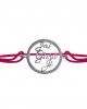 Jai Guru Ji Silver Bracelet with Single Diamond Jai Guru Ji Silver Bracelet with Single Diamond