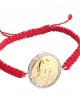 Auspicious Guruji Swaroop bracelet in gold with diamonds Auspicious Guruji Swaroop bracelet in gold with diamonds
