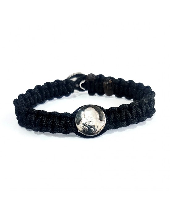 Guruji swaroop bracelet in silver for men Guruji swaroop bracelet in silver for men