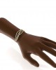Gena Diamond Half Bangle in 18k gold Gena Diamond Half Bangle in 18k gold