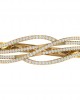 Gena Diamond Half Bangle in 18k gold Gena Diamond Half Bangle in 18k gold