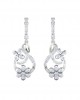 Wagma Diamond dangle drop earrings in gold Wagma Diamond dangle drop earrings in gold