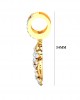 Wagma Diamond dangle drop earrings in gold Wagma Diamond dangle drop earrings in gold