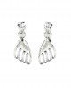 Unice Diamond earrings in 18k gold Unice Diamond earrings in 18k gold