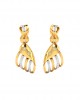 Unice Diamond earrings in 18k gold Unice Diamond earrings in 18k gold