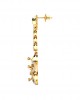 Florina Diamond Dangle drop earrings set in 18k gold Florina Diamond Dangle drop earrings set in 18k gold