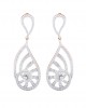Venna Diamond Danglers in 18k gold Venna Diamond Danglers in 18k gold