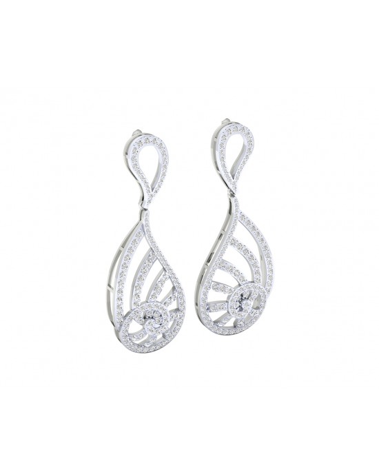 Venna Diamond Danglers in 18k gold Venna Diamond Danglers in 18k gold