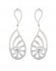 Venna Diamond Danglers in 18k gold Venna Diamond Danglers in 18k gold