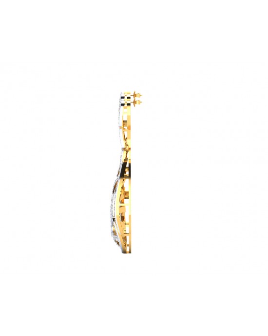 Venna Diamond Danglers in 18k gold Venna Diamond Danglers in 18k gold