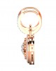 Saba Diamond Dangle earrings on diamond hoops in gold Saba Diamond Dangle earrings on diamond hoops in gold