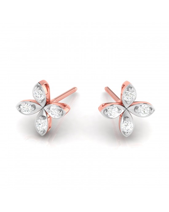 Nova Diamond Studs in 14k Gold Nova Diamond Studs in 14k Gold
