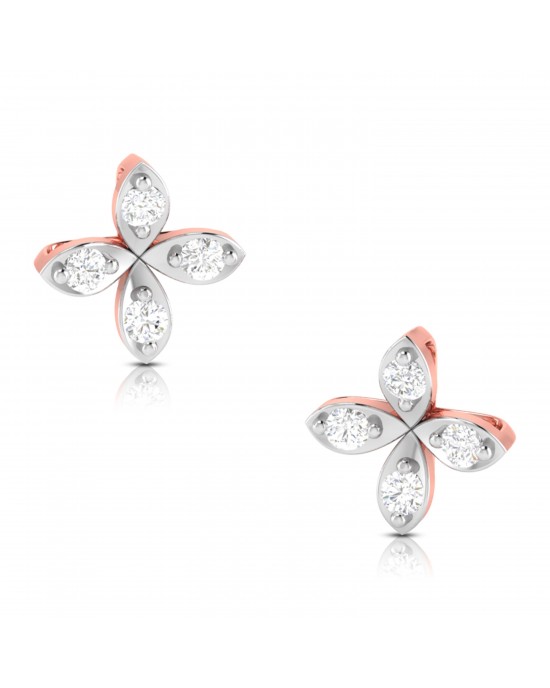 Nova Diamond Studs in 14k Gold Nova Diamond Studs in 14k Gold