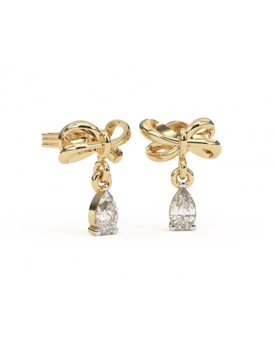 Marvel Diamond earrings in 14k Gold Marvel Diamond earrings in 14k Gold
