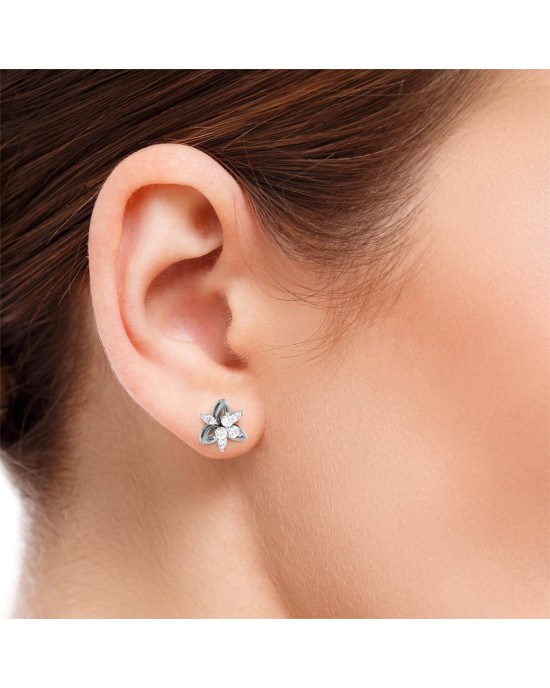 Margot Diamond Studs in 14k Gold Margot Diamond Studs in 14k Gold