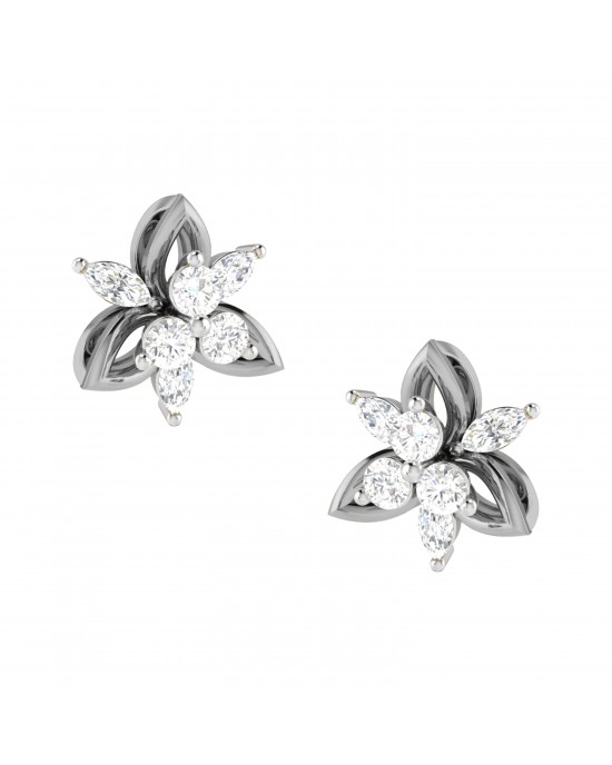 Margot Diamond Studs in 14k Gold Margot Diamond Studs in 14k Gold