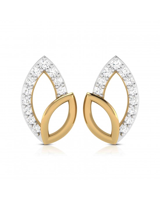 Belle Diamond Studs in 14k Gold Belle Diamond Studs in 14k Gold
