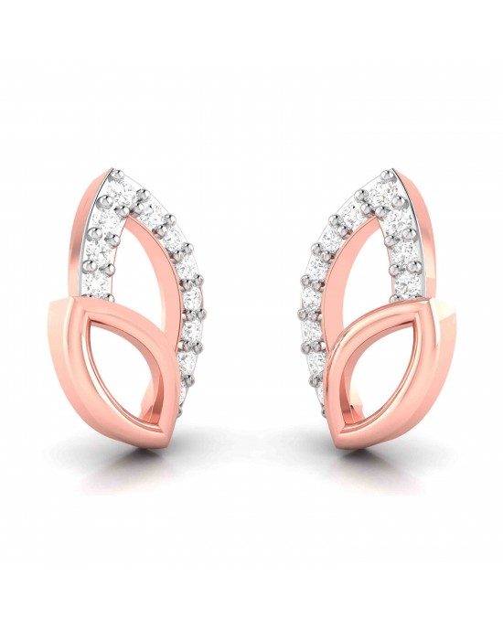 Belle Diamond Studs in 14k Gold Belle Diamond Studs in 14k Gold