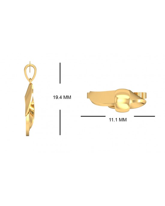 Olivia Diamond Pendant in Gold Olivia Diamond Pendant in Gold