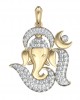 Om Ganesh Diamond Pendant Om Ganesh Diamond Pendant