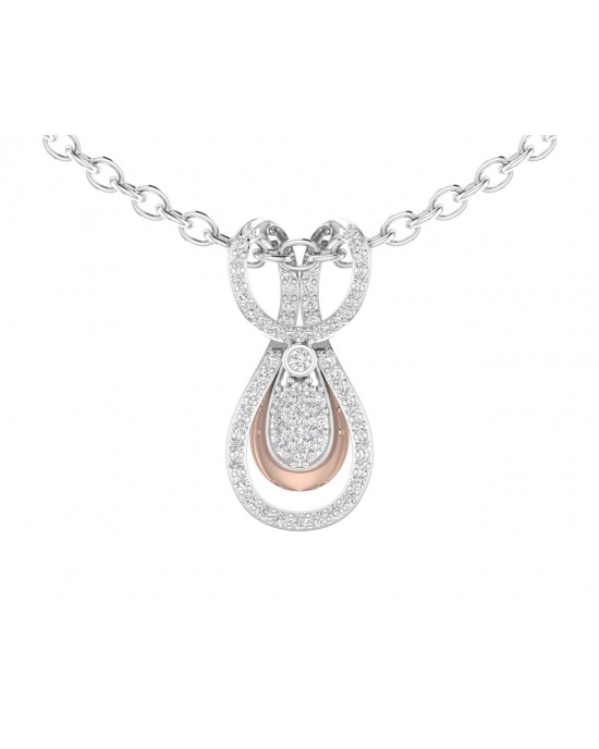 Ame diamond pendant in gold Ame diamond pendant in gold