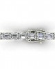 Zeba Lab Grown Emerald Cut Diamonds Tennis Bracelet in Gold Zeba Lab Grown Emerald Cut Diamonds Tennis Bracelet in Gold