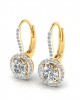 Sara Lab Grown Diamond Solitaire Earrings Sara Lab Grown Diamond Solitaire Earrings