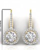 Sara Lab Grown Diamond Solitaire Earrings Sara Lab Grown Diamond Solitaire Earrings