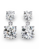 Elena Lab Diamond Solitaire Drop Earrings in Gold Elena Lab Diamond Solitaire Drop Earrings in Gold