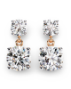 Elena Lab Diamond Solitaire Drop Earrings in Gold Elena Lab Diamond Solitaire Drop Earrings in Gold