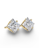 Princess Lab Grown Diamond Solitaire Ear Studs in Gold Princess Lab Grown Diamond Solitaire Ear Studs in Gold