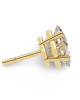 Princess Lab Grown Diamond Solitaire Ear Studs in Gold Princess Lab Grown Diamond Solitaire Ear Studs in Gold