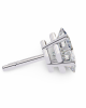 Princess Lab Grown Diamond Solitaire Ear Studs in Gold Princess Lab Grown Diamond Solitaire Ear Studs in Gold
