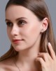 Leena Pear Shape Lab Grown Diamond Solitaire Earrings with diamond Halo in Gold Leena Pear Shape Lab Grown Diamond Solitaire Earrings with diamond Halo in Gold