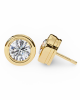 Hazel Lab Grown Diamond Earstuds In Gold Hazel Lab Grown Diamond Earstuds In Gold